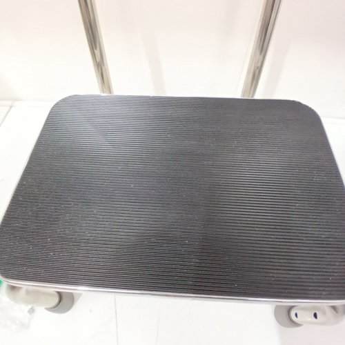 DMI MULTIPURPOSE HEAVY DUTY STEP STOOL WITH HANDLE - 350 LBS MAX - BLACK/SILVER image 3
