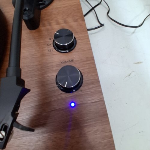 SEEYING TURNTABLE HI-FI VINYL RECORD PLAYER SYSTEM, 36W - BROWN - (MODEL: SY101) image 3