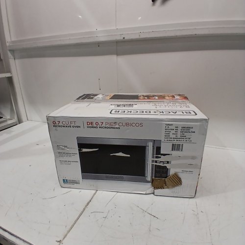 HAMILTON BEACH STAINLESS STEEL MICROWAVE, 0.7 CU.FT (MODEL: EM720CPN-PMB) image 5