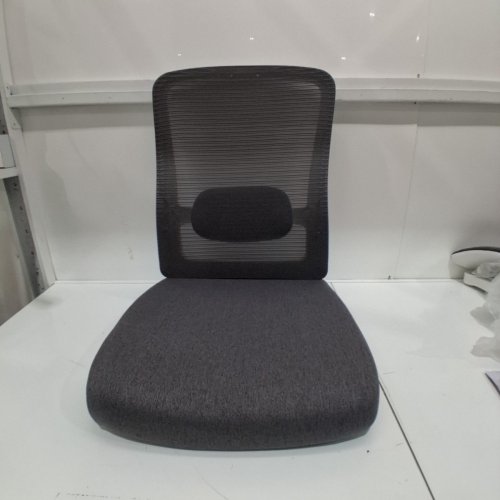 MIMOGLAD ERGONOMIC ADJUSTABLE HEIGHT OFFICE CHAIR WITH LUMBAR SUPPORT - GREY/WHITE - (MODEL: OC-5188H-WG) image 2