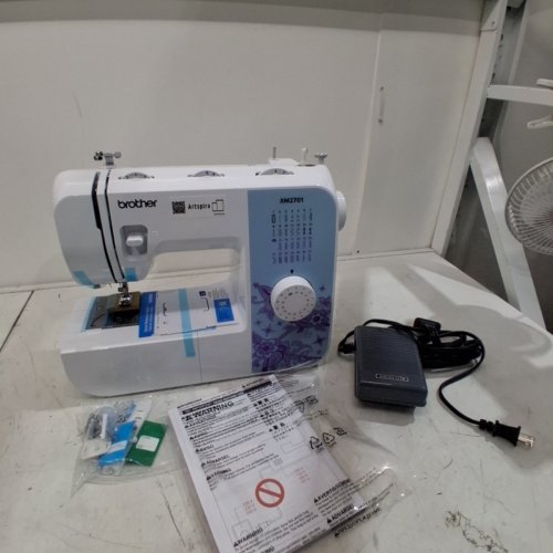 BROTHER LIGHTWEIGHT FULL-FEATURED ELECTRIC SEWING MACHINE - WHITE (MODEL: XM2701) image 4