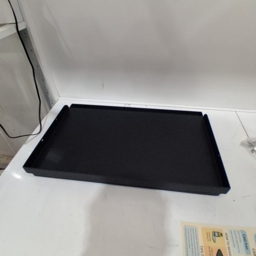 UNIVERSAL STAINLESS-STEEL GRIDDLE WITH HANDLES - 26" X 16" - BLACK (MODEL:CC172TFL) image 2