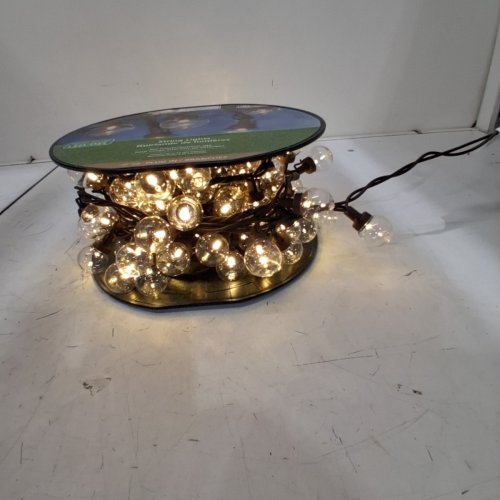 MAINSTAYS LED STRING LIGHTS - 100 LIGHTS, 120 V - 32.5FT - WARM WHITE (ITEM: 83-248) image 4