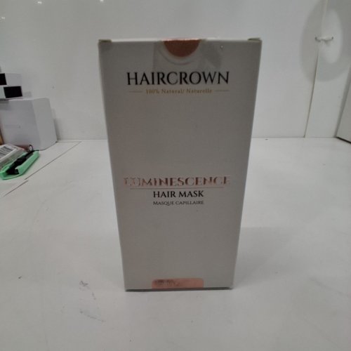 HAIRCROWN 100% NATURAL LUMINESCENCE HAIR MASK - 200G image 4