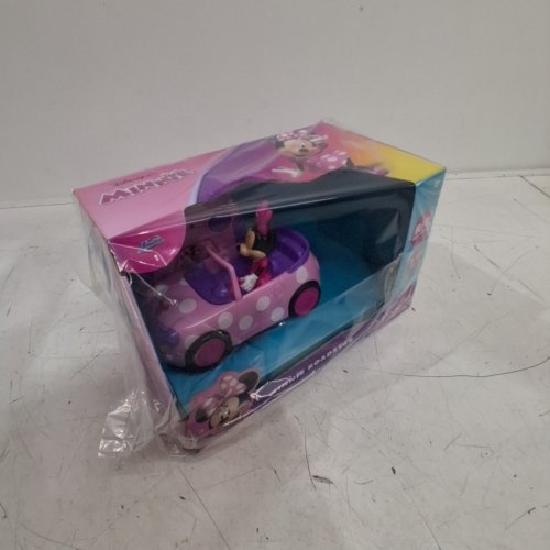 JADA TOYS DISNEY MINNIE MOUSE ROADSTER REMOTE CONTROL RC CAR -PINK/PURPLE (MODEL: 36833) image 4