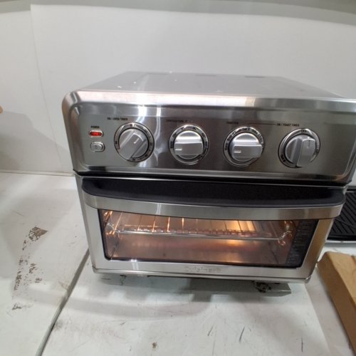CUISINART AIR FRYER + CONVECTION TOASTER OVEN - STAINLESS STEEL (MODEL: TOA-70C) image 2