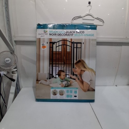 SUMMER INFANT MULT-USE EXTRA TALL GATE 28.5''-48'' X 36'' BLACK image 4