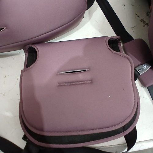 GRACO TRANZITIONS 3-IN-1 LIGHTWEIGHT ADJUSTABLE HEIGHT HARNESS BOOSTER CAR SEAT WITH CUP HOLDERS - 100LB MAX WEIGHT - ELOISE PURPLE (MODEL: 2217080) image 4