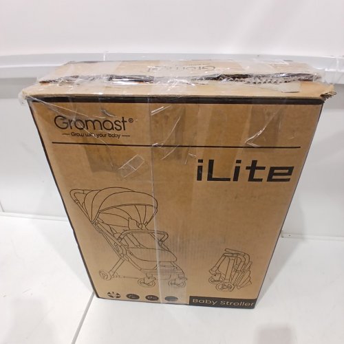 GROMAST IFOLD 2.0 FOLDING BABY STROLLER - BLACK (MODEL: GT077) image 7