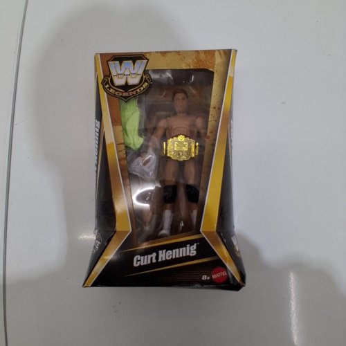MATTEL WWE LEGENDS CURT HENNIG ACTION FIGURE - 6" image 2