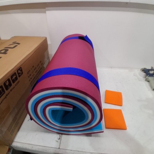 FITPLY NARROW FLOATING MAT - 26" X 75" - BLUE\PINK image 2