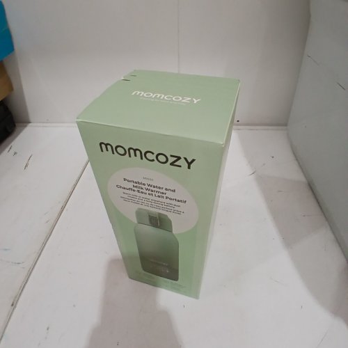 MOMCOZY PORTABLE BEVERAGE WARMER WITH DUAL HEATING MODES FOR BREAST MILK & WATER - 17OZ CAPACITY - PALE GREEN (MODEL: MW05) image 2