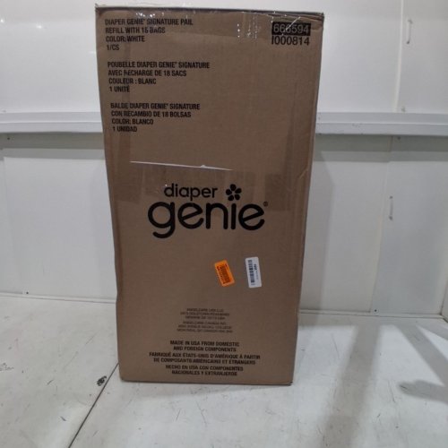 DIAPER GENIE SIGNATURE PAIL - WHITE (MODEL: ‎I000600) image 5