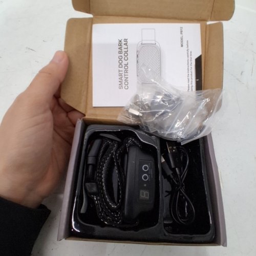 AUTOMATIC SAFE BARK CONTROL COLLAR FOR DOG TRAINING - BLACK (MODEL: PB12) image 2