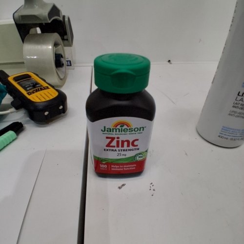 (100 TABS) JAMIESON ULTRA STRENGTH ZINC VITAMINS - 25MG image 2