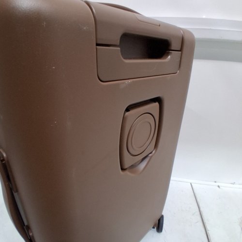 NINETYGO JOURNEY 2.0 HARDSHELL CARRY-ON LUGGAGE - 20" SUITCASE WITH FRONT COMPARTMENT & TSA LOCK - COFFEE BROWN (MODEL: CASR-CFE220-BW13) image 4