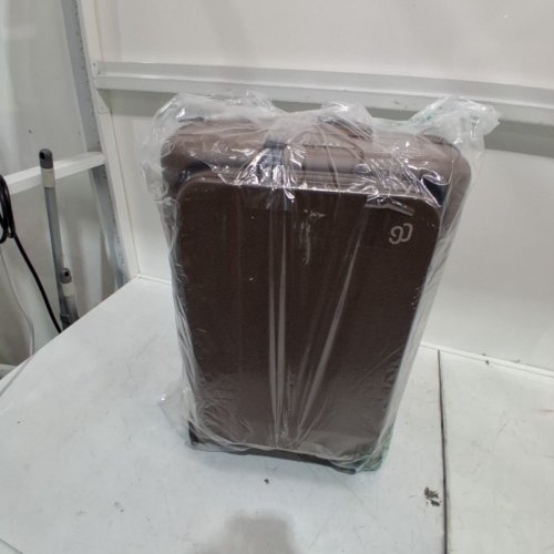 NINETYGO JOURNEY 2.0 HARDSHELL CARRY-ON LUGGAGE - 20" SUITCASE WITH FRONT COMPARTMENT & TSA LOCK - COFFEE BROWN (MODEL: CASR-CFE220-BW13) image 5