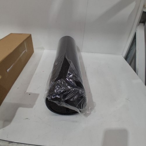 AMAZON BASICS HIGH-DENSITY ROUND FOAM ROLLER FOR YOGA & EXERCISE - 24" - BLACK image 2