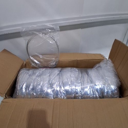 VEVOR DRYER VENT HOSE INSULATED FLAME RESISTANT FLEXIBLE DUCT - 25FT X 10" - SILVER (MODEL: 0W258) image 2