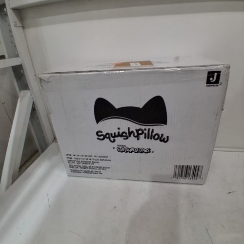 4PC SQUISHMALLOWS SQUISHPILLOWS WITH PILLOWCASES - STANDARD SIZE - WHITE - (MODEL: SQPL00486) image 4