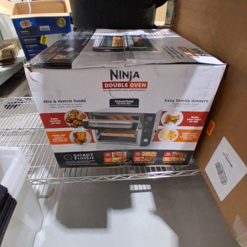 NINJA FOODI 12-IN-1 DOUBLE OVEN - SILVER/BLACK (MODEL: DCT401C LP3) image 6