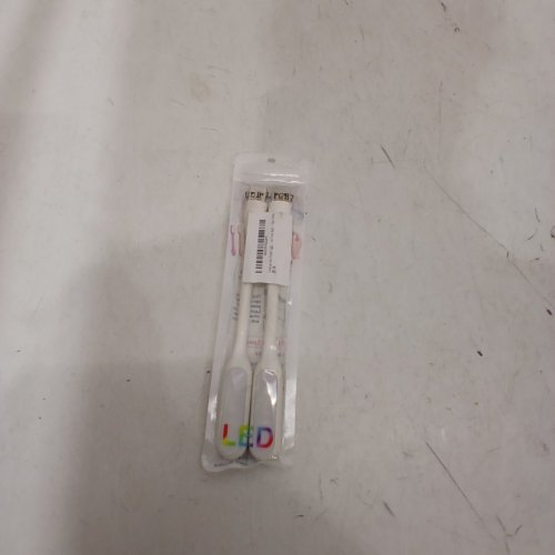 2PK FLEXIBLE MINI USB LED LIGHTS - WHITE image 2