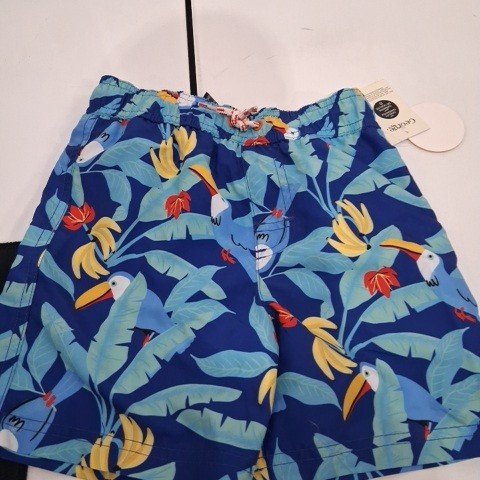 BOYS GEORGE TODDLER SWIM SHORT - SIZE - 4T - BLUE image 2