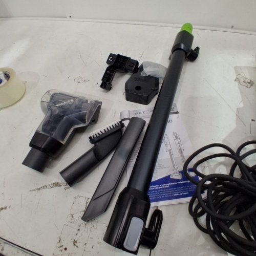 BISSELL PET HAIR ERASER PET PRO CORDED STICK VACUUM CLEANER - 10.5" X 9.5" - BLACK - (MODEL: 2831D) image 7