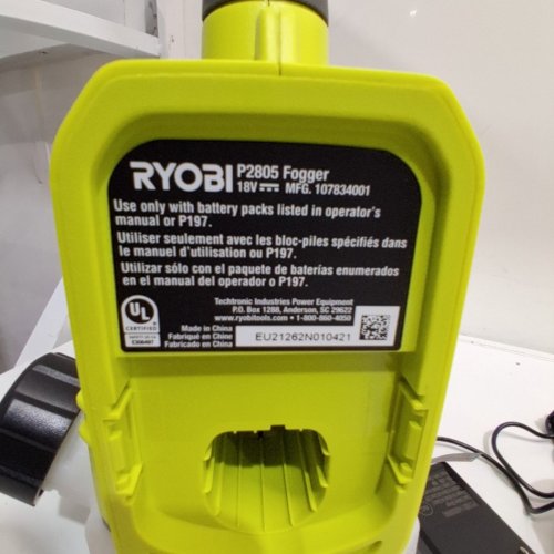 RYOBI 18V ONE+ 1/2 GALLON CHEMICAL FOGGER/MISTER - TOOL ONLY (MODEL: P2850) image 3