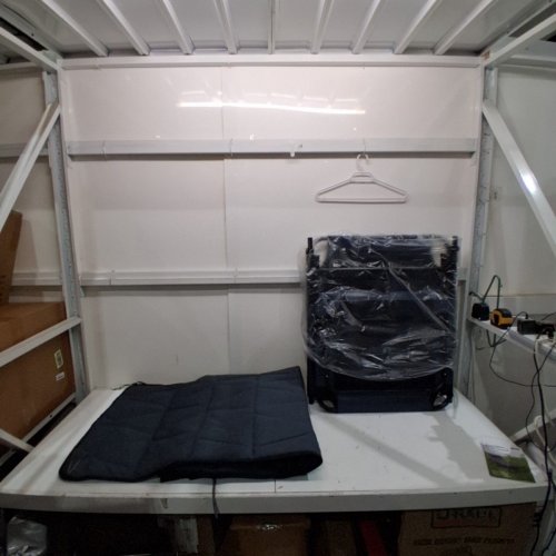 ATORPOK FOLDING CAMPING COT FOR ADULTS WITH PADDED MATTRESS AND PILLOW - BLUE (MODEL: SL-1) image 2