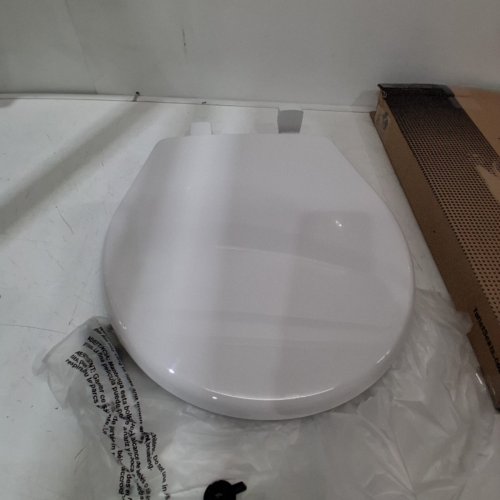 BEMIS ECONOMY PLASTIC TOILET SEAT - WHITE (MODEL: 730SLEC 000) image 2