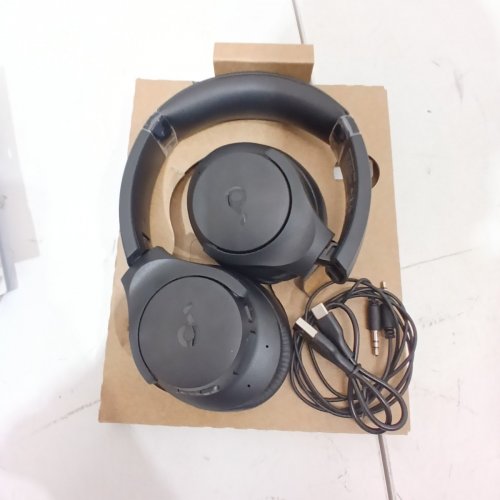 SOUNDCORE BY ANKER Q20I HYBRID ACTIVE NOISE CANCELLING WIRELESS OVER-EAR BLUETOOTH HI-RES BIG BASS HEADPHONES - BLACK - (MODEL: A3004) image 3