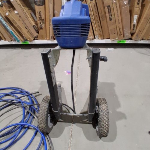 GRACO MAGNUM X7 CART AIRLESS PAINT SPRAYER - BLUE/GREY (MODEL: 262805) image 15