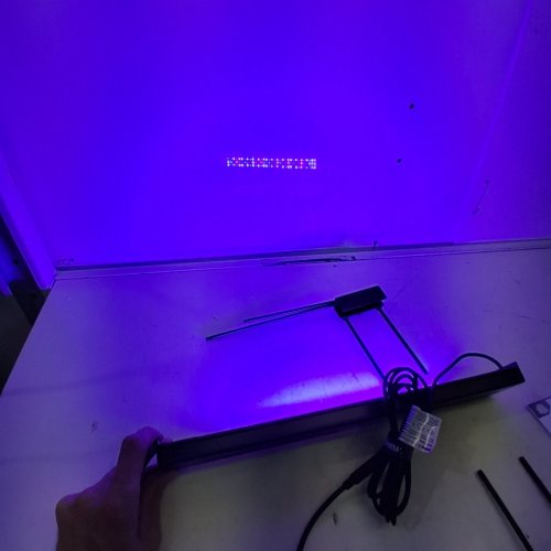 FLUVAL REEF 4.0 AQUARIUM LED LIGHT - 22W, 15"-24" - BLACK (MODEL: 16905) image 2