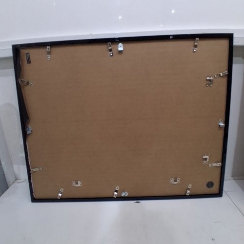 AMERICANFLAT PICTURE/POSTER FRAME WITH POLISHED PLEXIGLASS - 23" X 29" - BLACK image 3