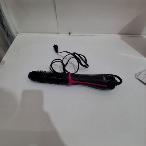 REVLON ONE-STEP ROOT-BOOSTER ROUND DRYER & STYLER BRUSH - 1.5" - BLACK/PINK (MODEL: RVDR5292F) image 3