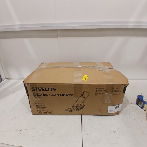 STEELITE CORDED ELECTRIC LAWN MOWER WITH 5-POSITION HEIGHT ADJUSTMENT-14"- 1300W WITH 30L GRASS COLLECTION BAG-GREEN/BLACK-(MODEL:DG596) image 6