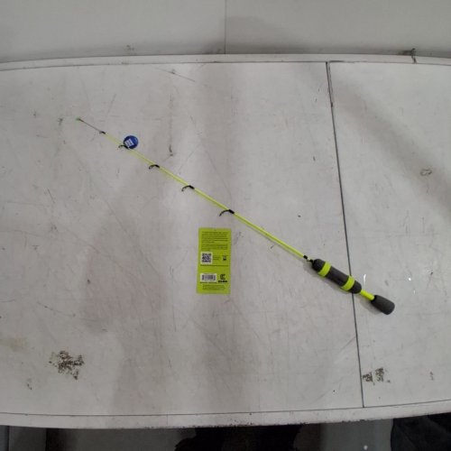 CLAM VOLTAGE ICE FISHING ROD AND REEL COMBO - 27" - GREEN (MODEL: 15507) image 3