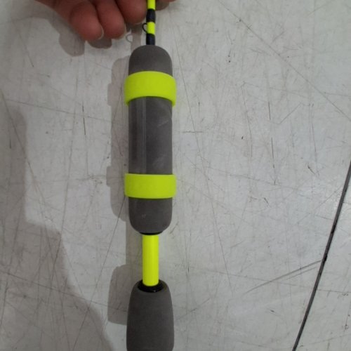 CLAM VOLTAGE ICE FISHING ROD AND REEL COMBO - 27" - GREEN (MODEL: 15507) image 4