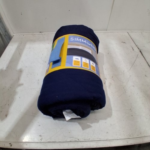 SIMMONS DOWN ALTERNATIVE BLANKET - KING - BLUE (MODEL: 1841224) image 2
