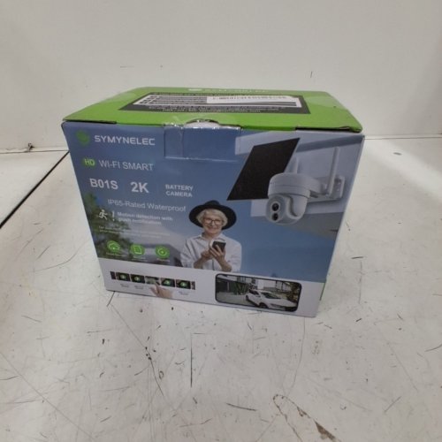 SYMYNELEC SOLAR BATTERY SECURITY CAMERA - 2 K (MODEL: B01S) image 3