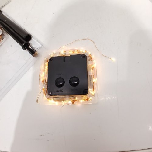 2PK BRIZLED SOLAR FAIRY LIGHTS - WARM WHITE image 2