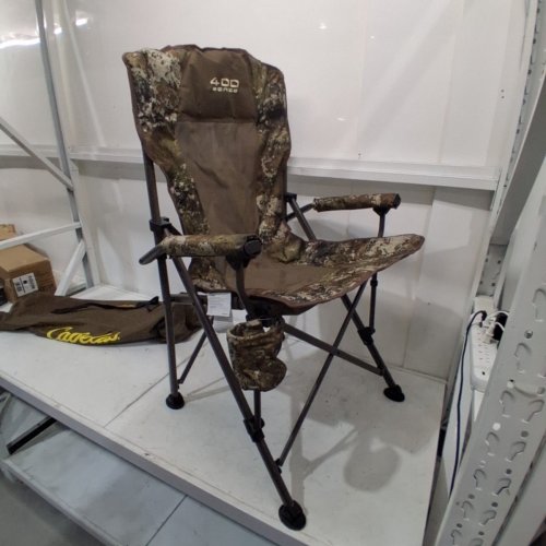 BPS 400 SERIES HUNTING CHAIR - 400LB MAX - TRUETIMBER STRATA (MODEL: 4100829/CAB-400-FHC) image 4