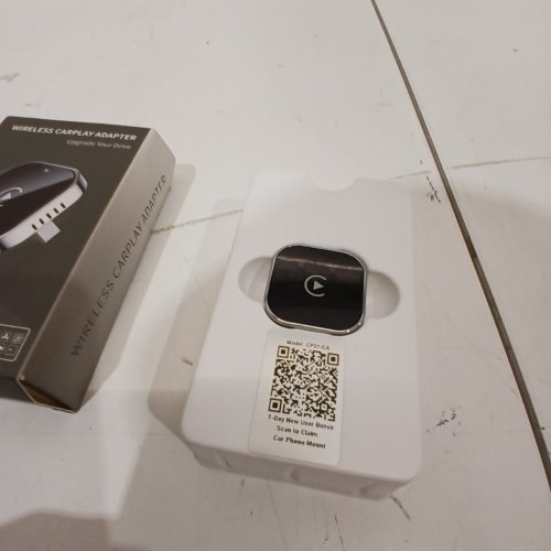 WIRELESS CARPLAY ADAPTER WIRED CARPLAY TO WIRELESS MINI USB DESIGN - FAST STABLE CONNECTION DONGLE FOR IPHONE CAR PLAY - SILVER image 2