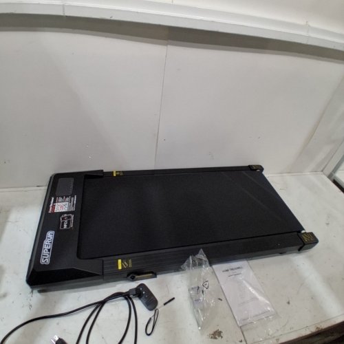 SUPERUN UNDER DESK TREADMILL WITH INCLINE FOR HOME OFFICE - 2.5HP - 300LBS CAP - BLACK (MODEL: BA10-B) image 5