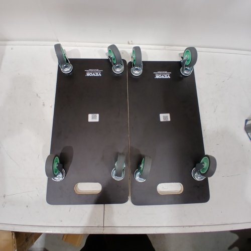 2PK FURNITURE DOLLY - 22.6" X 11.4" X 4.6" - 550LBS CAP - BLACK/TEAL (MODEL: SXT-0100) image 3