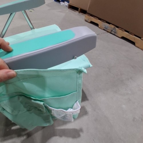 SUNNYFEEL BACKPACK STYLE LOW FOLDING BEACH CHAIR - MINT GREEN (ITEM: AC1293W) image 5