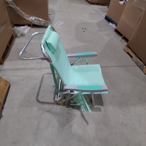 SUNNYFEEL BACKPACK STYLE LOW FOLDING BEACH CHAIR - MINT GREEN (ITEM: AC1293W) image 6