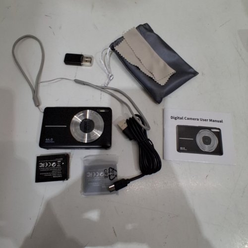ZOSTUIC DIGITAL CAMERA 16X ZOOM - 1080P 44MP - BLACK image 3