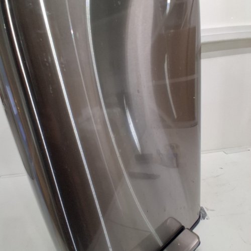 EKO MADISON STEP BRUSHED STAINLESS LARGE GARBAGE CAN - FINGER PRINT RESISTANT - 50L - MATTE METALLIC image 4